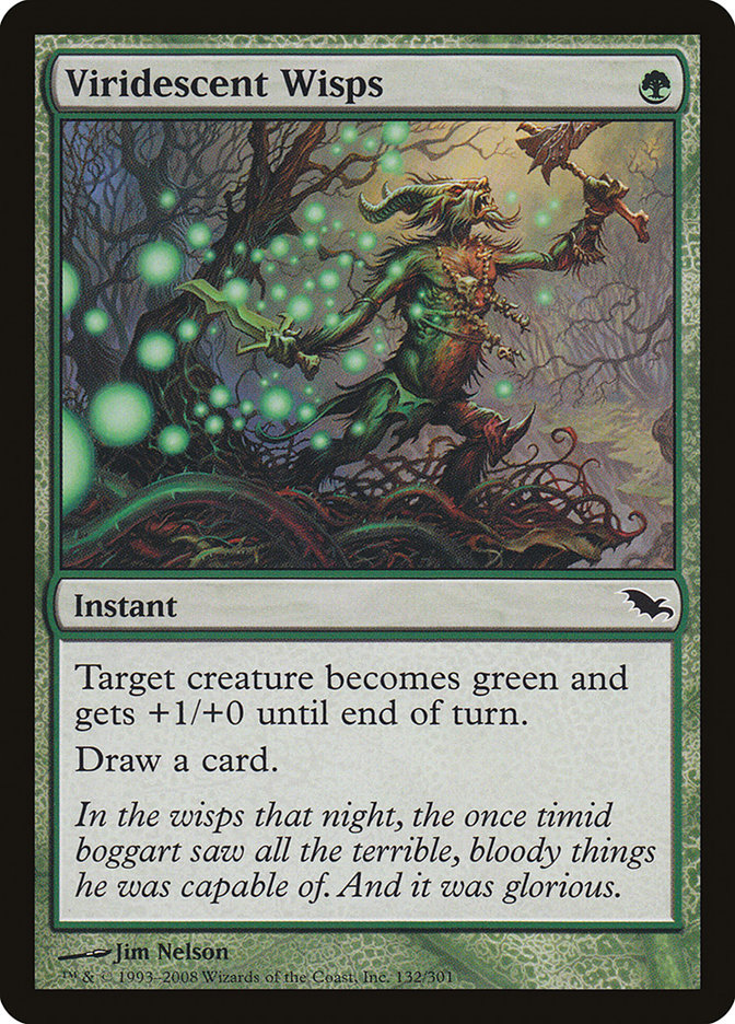 Viridescent Wisps [Shadowmoor] | Webway Games