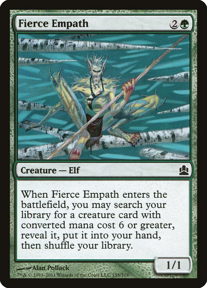 Fierce Empath [Commander 2011] | Webway Games