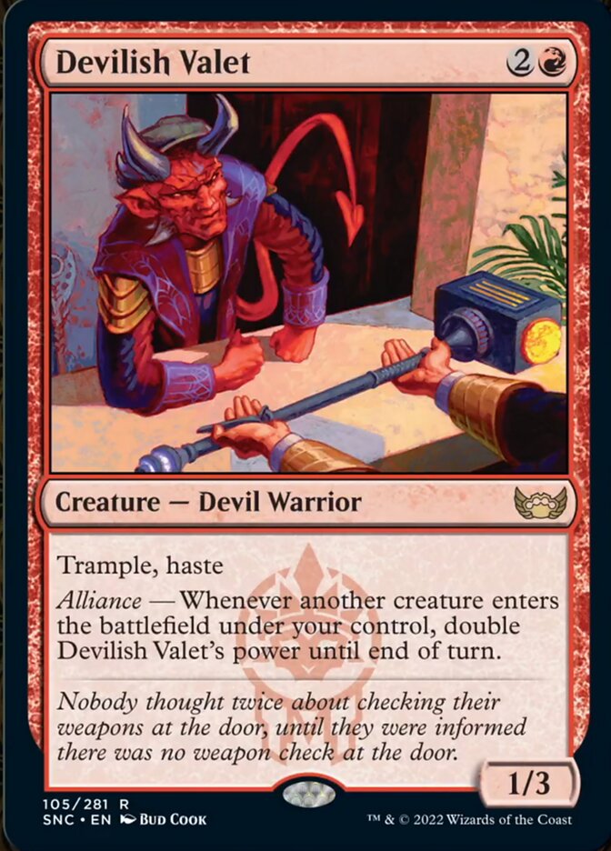 Devilish Valet [Streets of New Capenna] | Webway Games