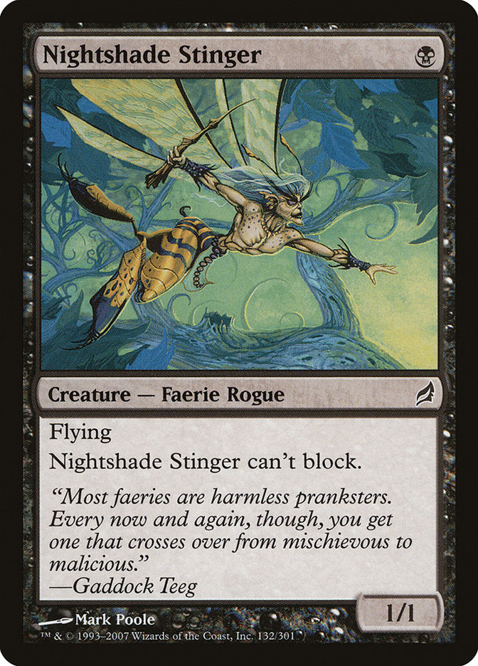 Nightshade Stinger [Lorwyn] | Webway Games