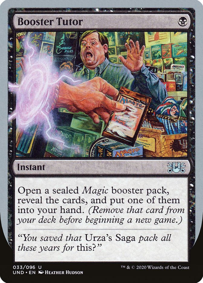 Booster Tutor [Unsanctioned] | Webway Games