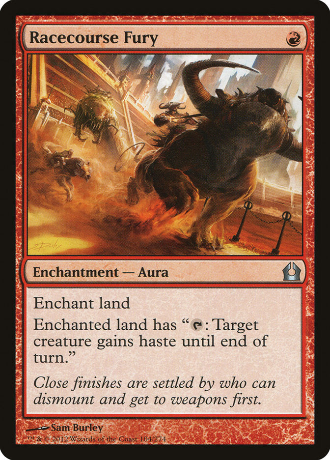 Racecourse Fury [Return to Ravnica] | Webway Games