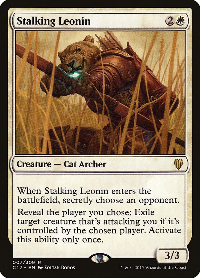 Stalking Leonin [Commander 2017] | Webway Games