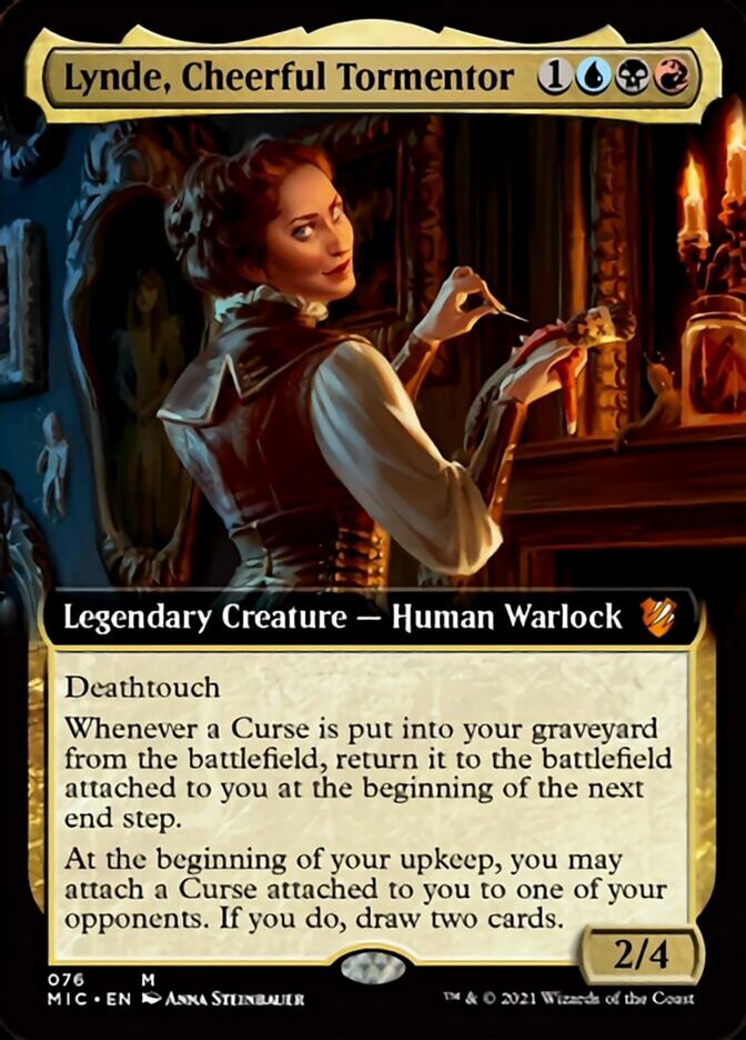 Lynde, Cheerful Tormentor (Extended) [Innistrad: Midnight Hunt Commander] | Webway Games