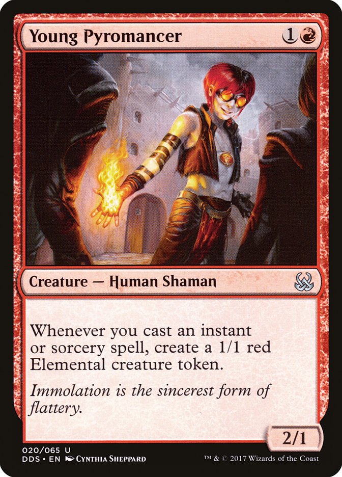Young Pyromancer [Duel Decks: Mind vs. Might] | Webway Games