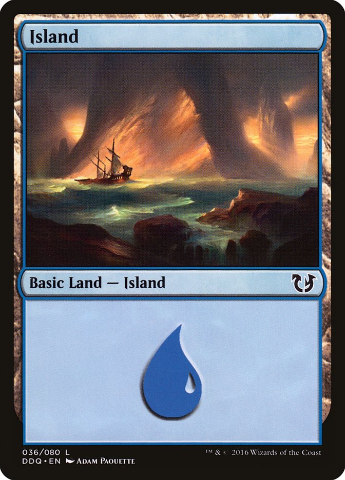 Island (36) [Duel Decks: Blessed vs. Cursed] | Webway Games