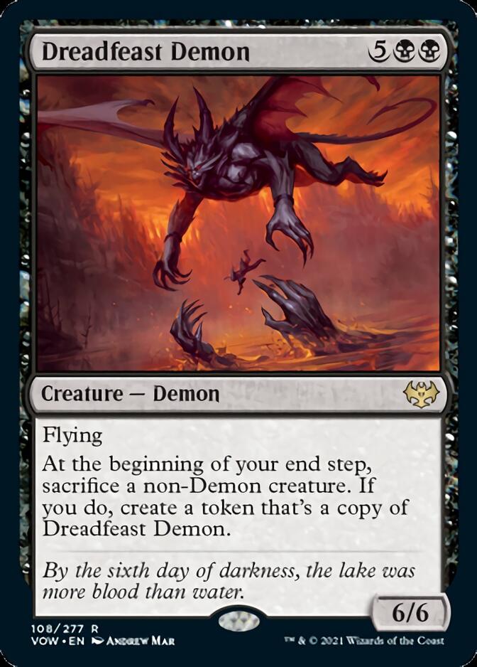 Dreadfeast Demon [Innistrad: Crimson Vow] | Webway Games