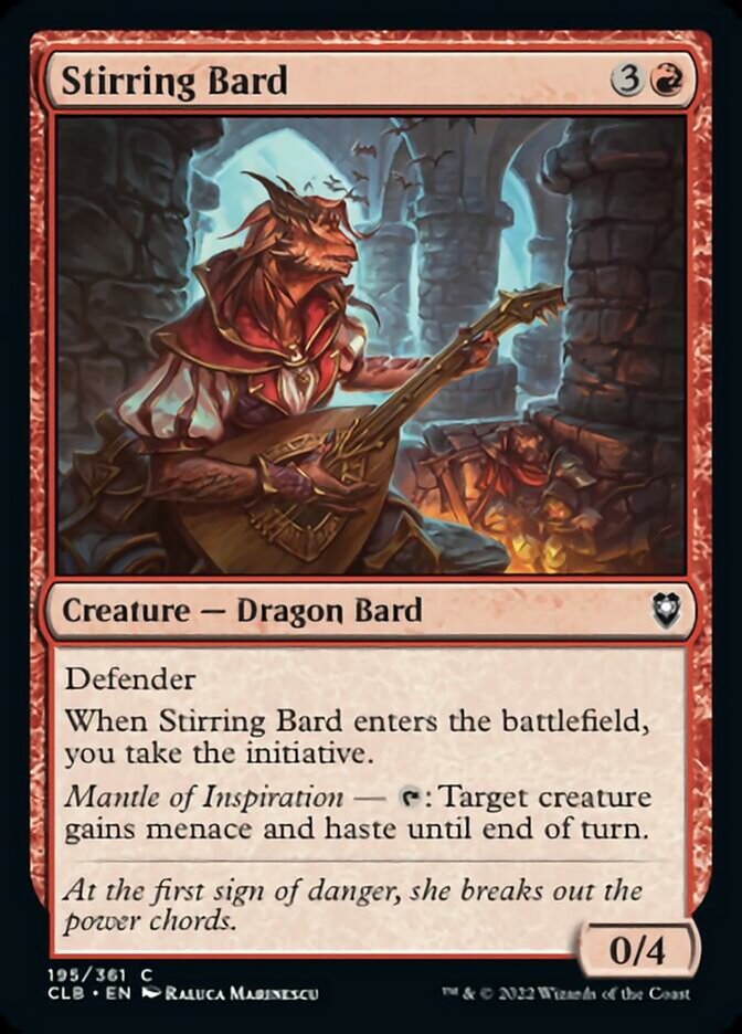 Stirring Bard [Commander Legends: Battle for Baldur's Gate] | Webway Games