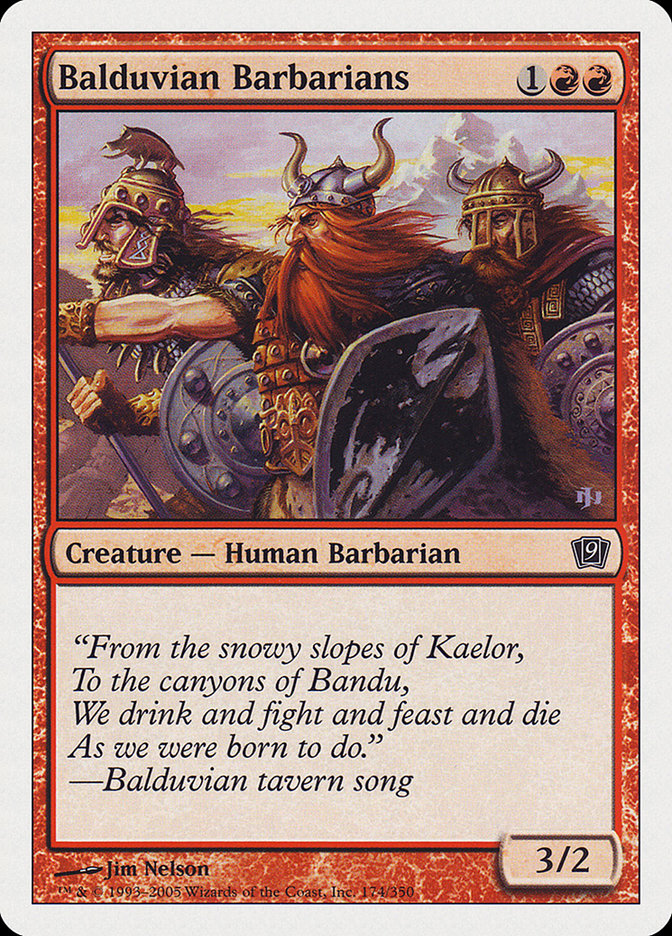 Balduvian Barbarians [Ninth Edition] | Webway Games