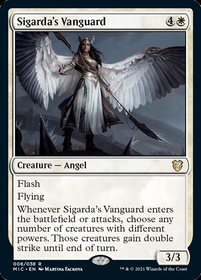 Sigarda's Vanguard [Innistrad: Midnight Hunt Commander] | Webway Games