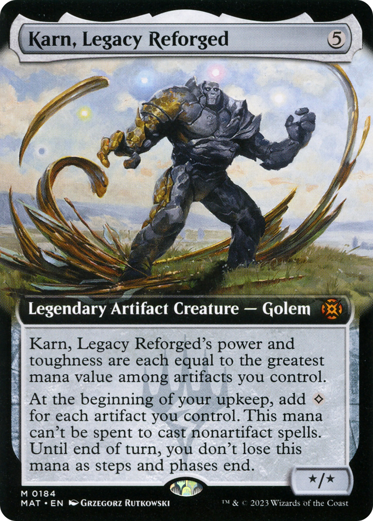 Karn, Legacy Reforged (Extended Art) [March of the Machine: The Aftermath] | Webway Games