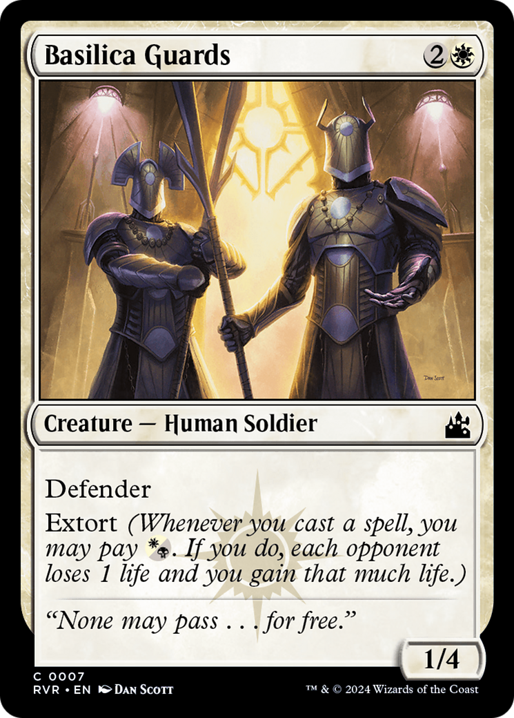 Basilica Guards [Ravnica Remastered] | Webway Games
