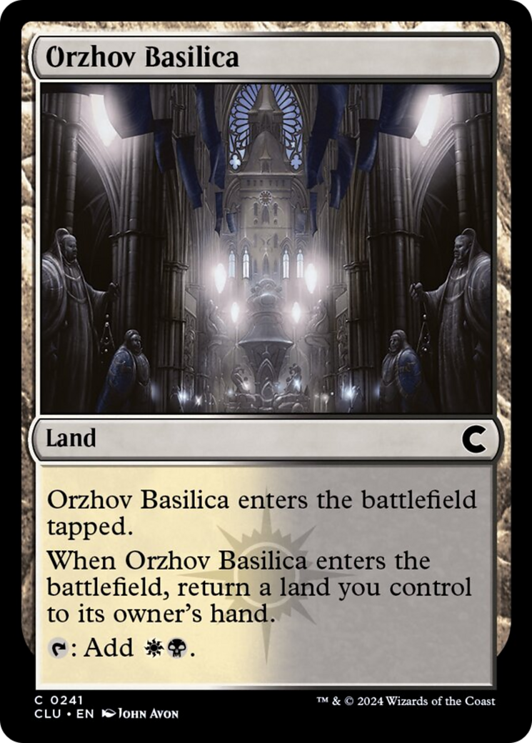 Orzhov Basilica [Ravnica: Clue Edition] | Webway Games