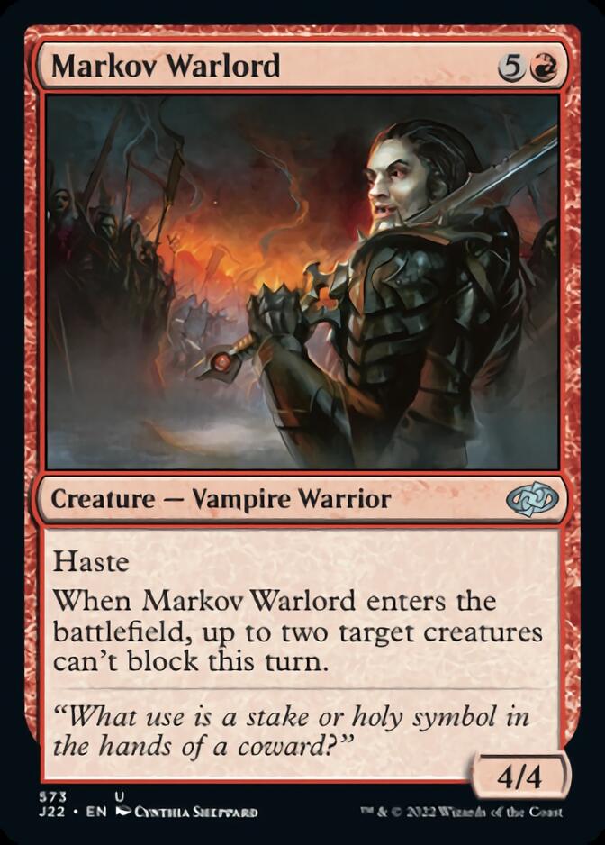 Markov Warlord [Jumpstart 2022] | Webway Games