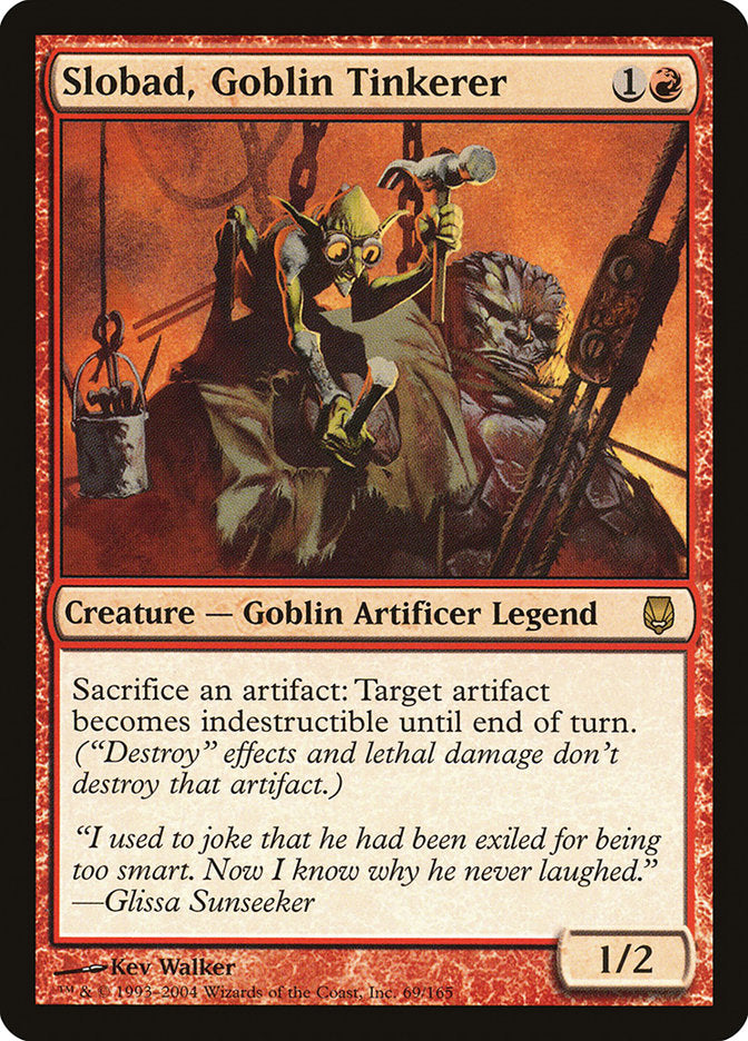 Slobad, Goblin Tinkerer [Darksteel] | Webway Games