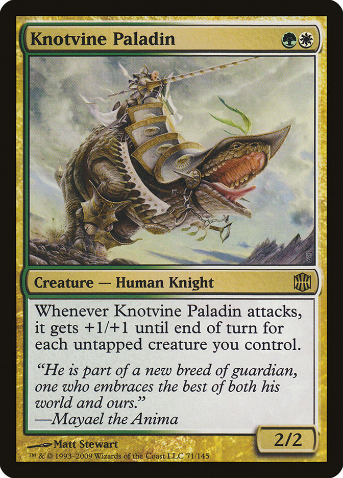 Knotvine Paladin [Alara Reborn] | Webway Games