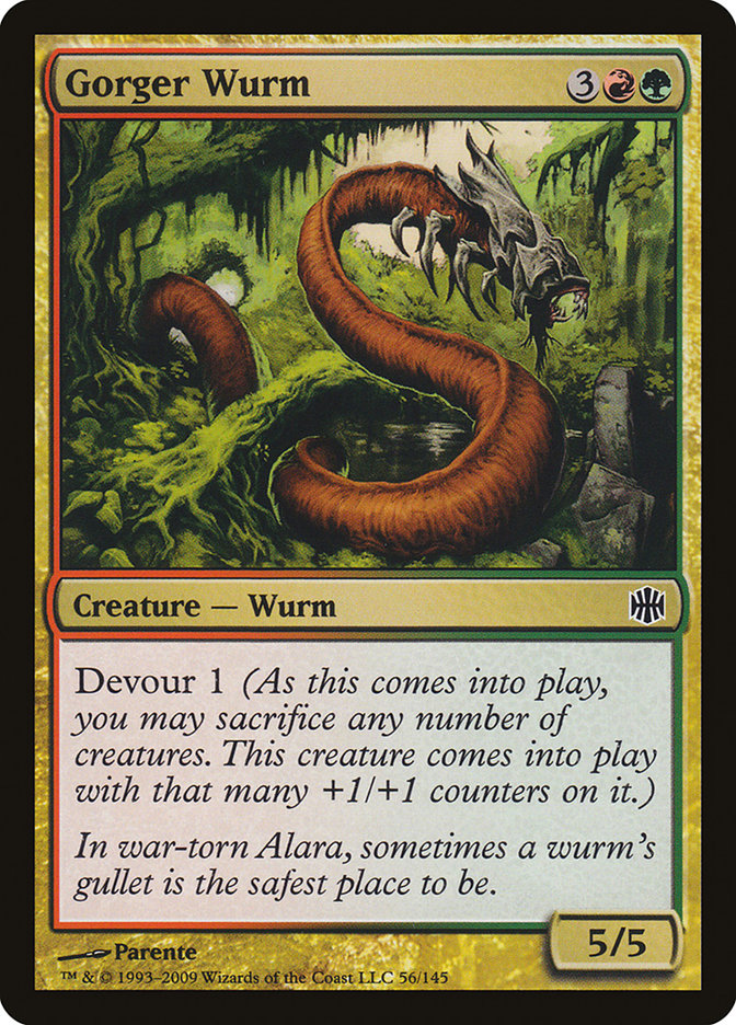 Gorger Wurm [Alara Reborn] | Webway Games