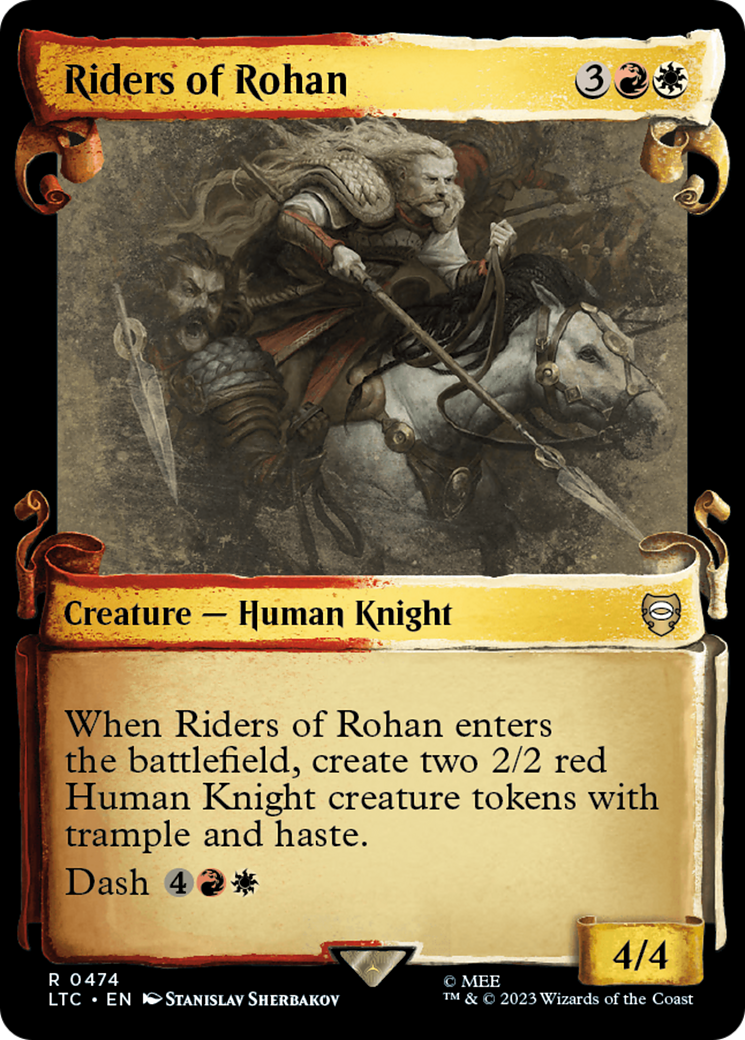 Riders of Rohan [The Lord of the Rings: Tales of Middle-Earth Commander Showcase Scrolls] | Webway Games