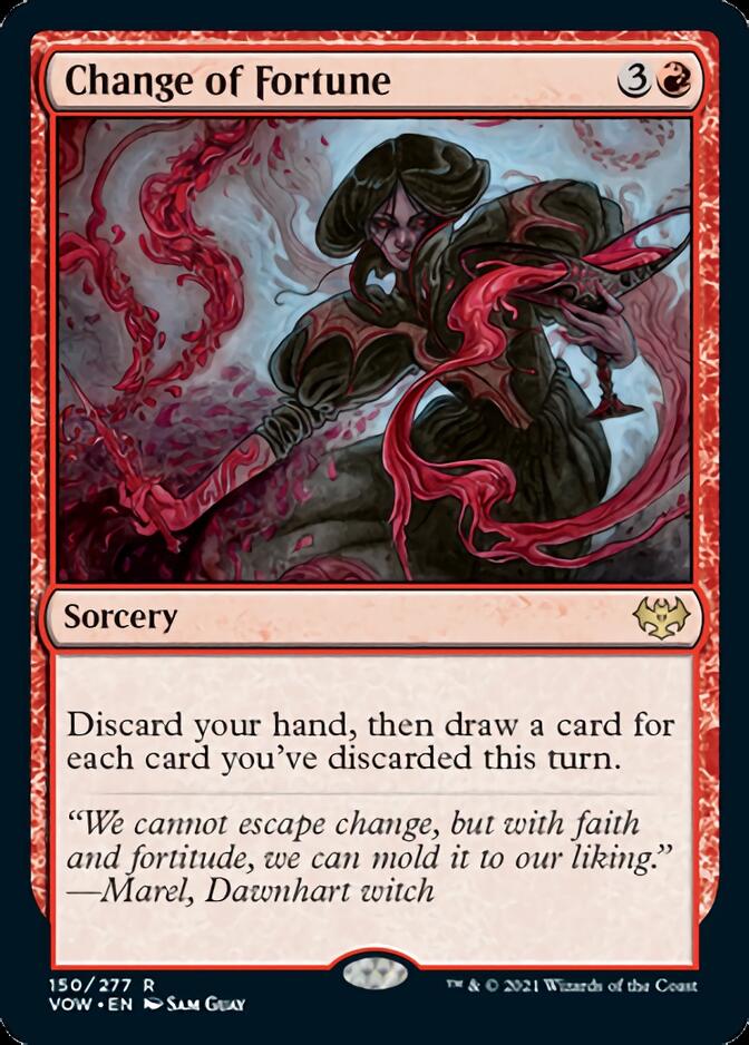 Change of Fortune [Innistrad: Crimson Vow] | Webway Games