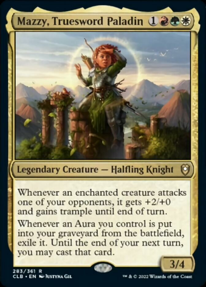Mazzy, Truesword Paladin [Commander Legends: Battle for Baldur's Gate] | Webway Games