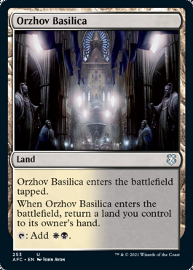 Orzhov Basilica [Dungeons & Dragons: Adventures in the Forgotten Realms Commander] | Webway Games