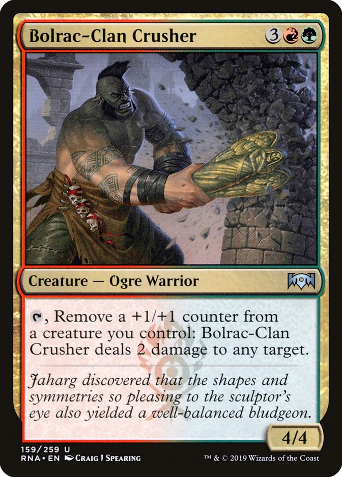 Bolrac-Clan Crusher [Ravnica Allegiance] | Webway Games