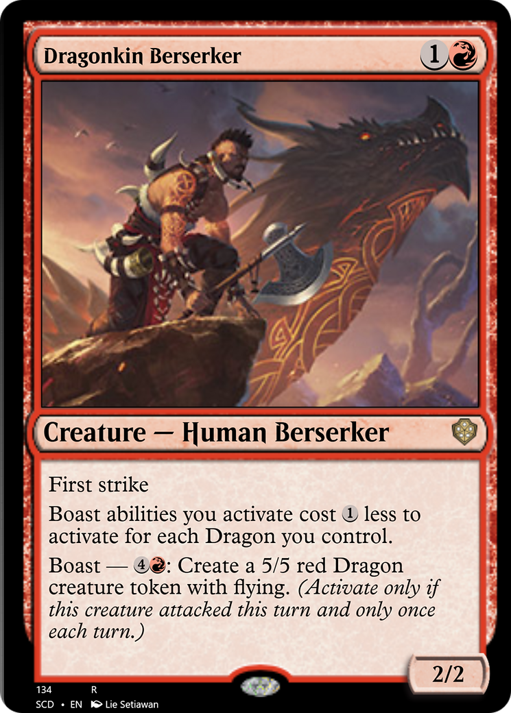 Dragonkin Berserker [Starter Commander Decks] | Webway Games