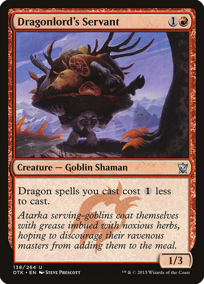 Dragonlord's Servant [Dragons of Tarkir] | Webway Games