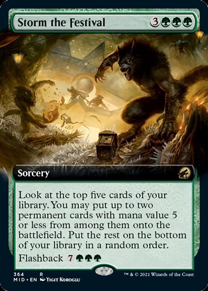 Storm the Festival (Extended) [Innistrad: Midnight Hunt] | Webway Games