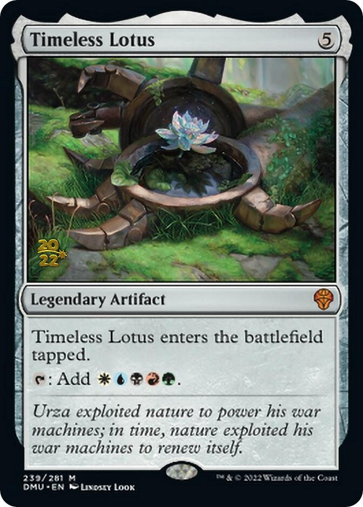 Timeless Lotus [Dominaria United Prerelease Promos] | Webway Games