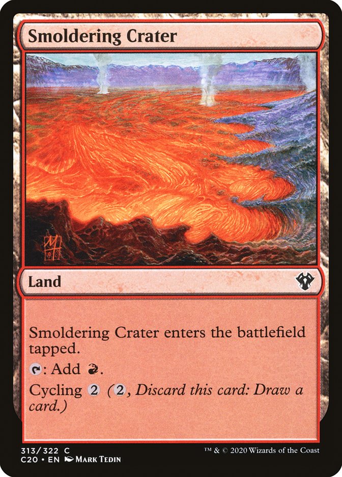 Smoldering Crater [Commander 2020] | Webway Games