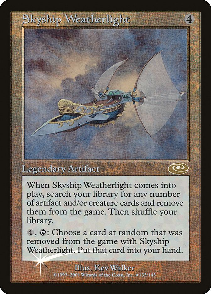 Skyship Weatherlight (Kev Walker) [Planeshift] | Webway Games
