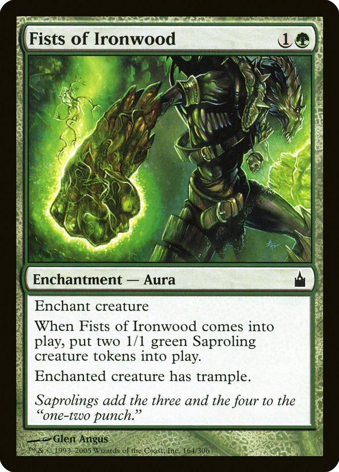 Fists of Ironwood [Ravnica: City of Guilds] | Webway Games