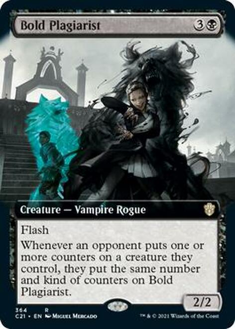 Bold Plagiarist (Extended)
 [Commander 2021] | Webway Games
