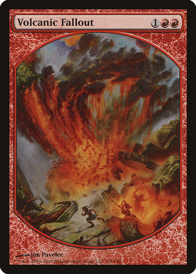 Volcanic Fallout [Magic Player Rewards 2010] | Webway Games