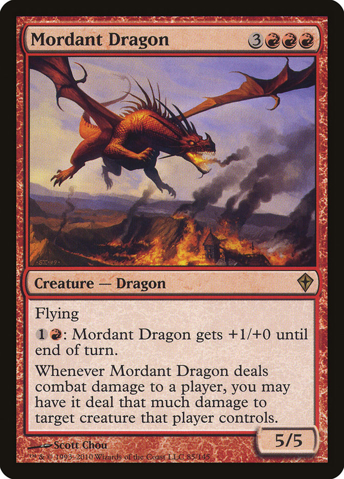 Mordant Dragon [Worldwake] | Webway Games