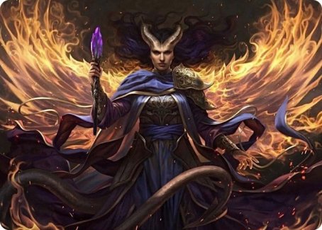 Farideh, Devil's Chosen Art Card [Dungeons & Dragons: Adventures in the Forgotten Realms Art Series] | Webway Games