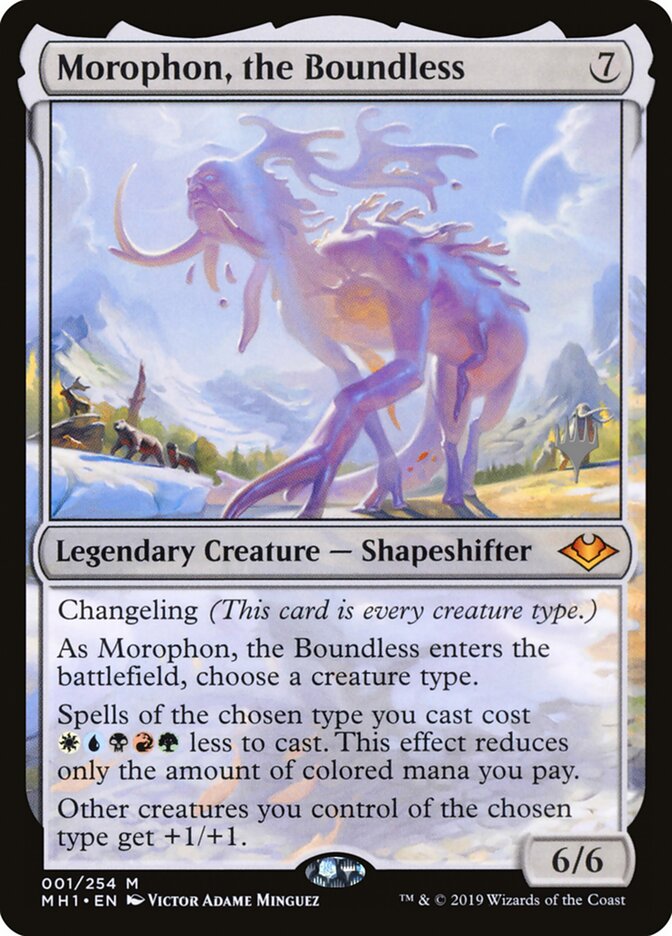Morophon, the Boundless (Promo Pack) [Modern Horizons Promos] | Webway Games