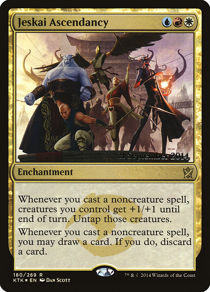 Jeskai Ascendancy  (Prerelease) [Khans of Tarkir Prerelease Promos] | Webway Games