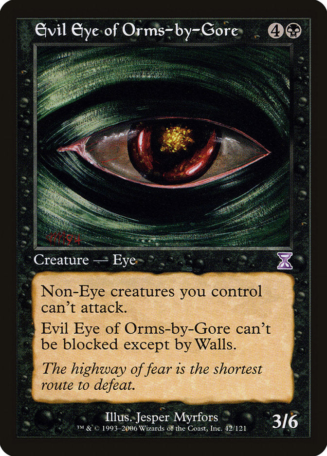 Evil Eye of Orms-by-Gore [Time Spiral Timeshifted] | Webway Games