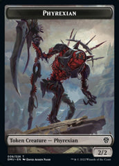 Phyrexian // Ornithopter Double-sided Token [Dominaria United Tokens] | Webway Games