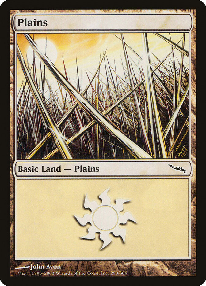 Plains (#290) [Mirrodin] | Webway Games
