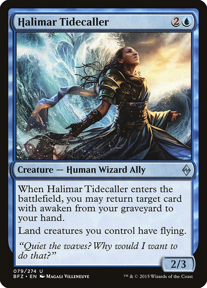 Halimar Tidecaller [Battle for Zendikar] | Webway Games