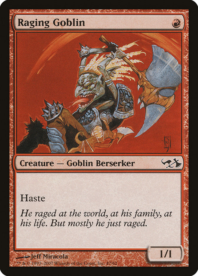 Raging Goblin [Duel Decks: Elves vs. Goblins] | Webway Games