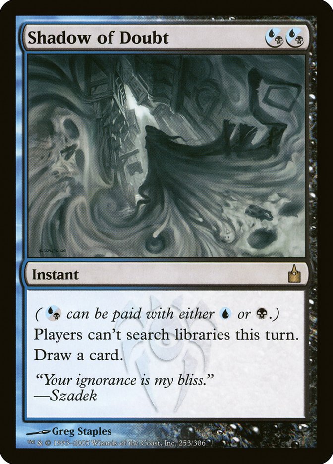 Shadow of Doubt [Ravnica: City of Guilds] | Webway Games