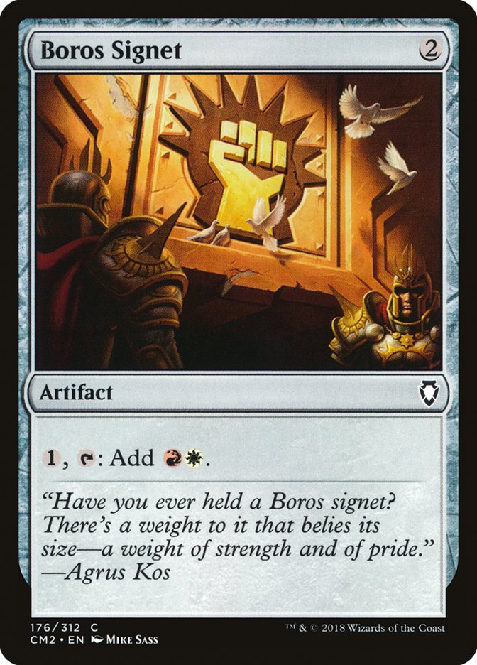 Boros Signet [Commander Anthology Volume II] | Webway Games