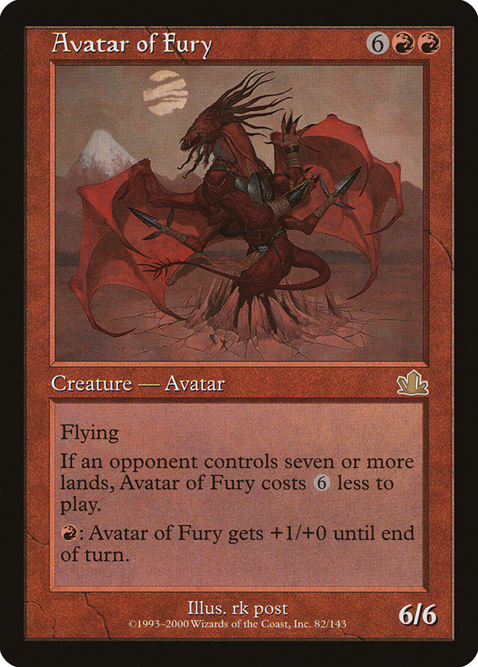 Avatar of Fury [Prophecy] | Webway Games