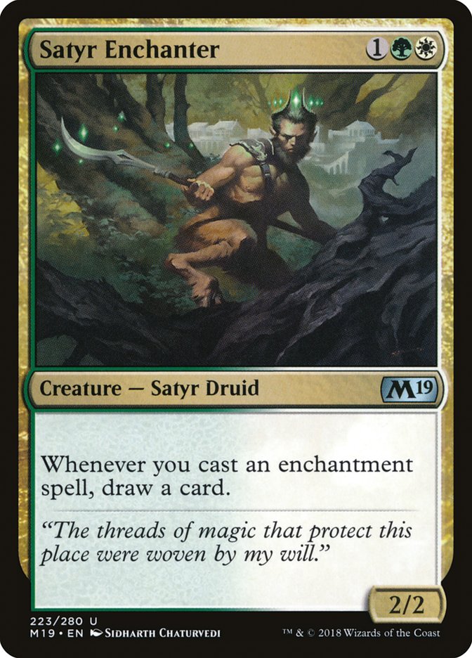 Satyr Enchanter [Core Set 2019] | Webway Games