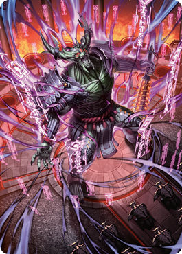 Hidetsugu, Devouring Chaos Art Card [Kamigawa: Neon Dynasty Art Series] | Webway Games