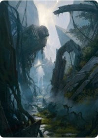 Swamp 2 Art Card [Zendikar Rising Art Series] | Webway Games